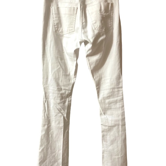 CoH White Distressed Straight Leg Jean - Sz 28 - Picture 2 of 12